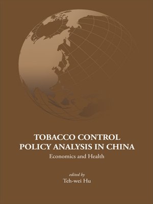 cover image of Tobacco Control Policy Analysis In China